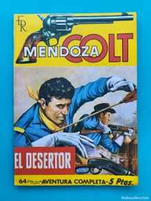 Tebeos: Mendoza Colt. 52. Editorial Rollán.